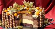 Rendezvous Schoko-Mango-Torte/Tort Rendezvous Ciocolata-mango