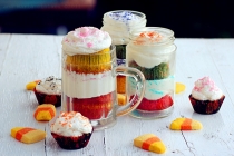 Cupcakes in a jar
