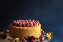 Baked Raspberry Cheesecake And One Of My Post-Processing Secrets