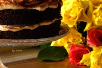 Cappuccino chocolate cake