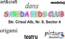 Sarida Kids Club - cursuri pentru copii: distractie si voie buna!