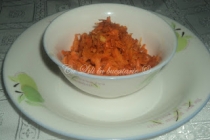 Salata chinezeasca de morcovi
