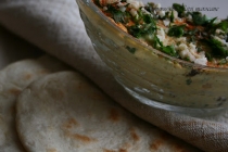 Hummus &amp; Lipie marocana