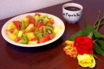 Salată de fructe pentru micul dejun și un fel de explicație…