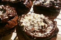 Chocolate mud cupcakes