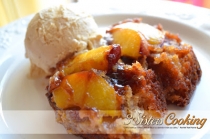 Nectarine Cobbler