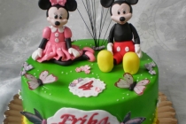 TORT CU MICKEY SI MINNIE PENTRU ERIKA