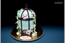 BIRDCAGE CAKE