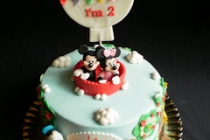 MICKEY SI MINNIE IN BALON