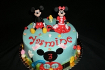 TORT CU MICKEY SI MINNIE PENTRU YASMINE