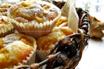 Brioşe cu mere , ghimbir şi iaurt - Yogurt Apple-Ginger Muffins