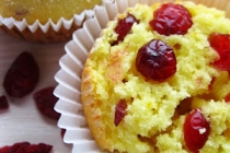 Brioșe cu afine roşii și portocale - Cranberry Orange Muffins