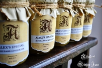 Rhubarb Ginger JAm  sau Gem de rubarbă și ghimbir