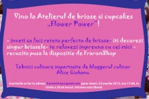 Atelier de Briose &amp; Cupcakes &quot;Flower Power&quot;