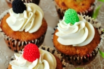 Cupcakes cu cirese