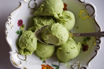 Inghetata cu matcha (Matcha ice cream)