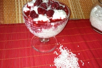 Perle de tapioca cu lapte de cocos