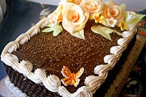 Tort cu flori
