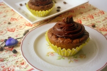 Cupcakes cu ciocolata si cafea - Dukan