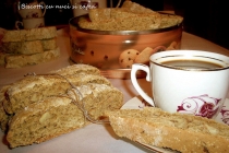 Biscotti cu nuci si cafea