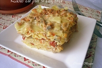 Paste cu pui la cuptor