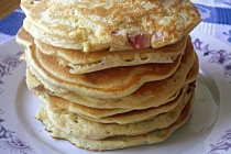 Pancakes cu sunca si cascaval