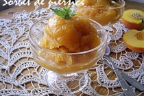 Sorbet de piersici