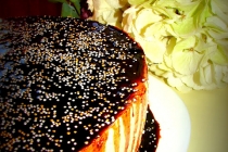 Tort cu mousse de piersici