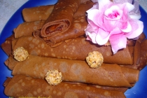 Clatite de ciocolata/Crepes al cioccolato