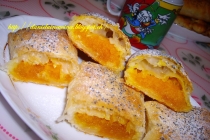 Strudel cu dovleac/Strudel con la zucca