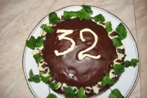 Tortulet de ciocolata si cirese  nr. 32