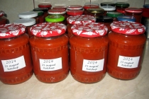 Ketchup  de casa- conserva