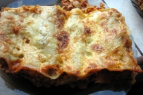 Lasagna cu carne de curcan