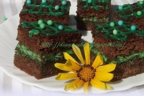 Negresa cu crema de menta....Chocolate Mint Brownies