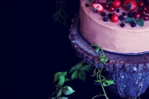 Cherry Berry Mousse Cake