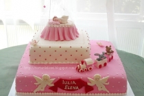 Tort botez Iulia Elena