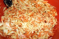 Salata de telina cu morcov si mar
