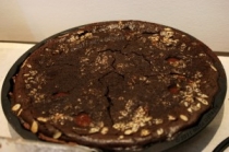 Tarta de ciocolata cu pere