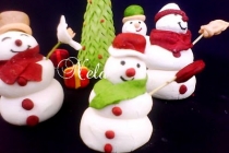 Ornamente de Craciun pentru tort