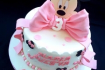 Tort Minnie Mouse roz