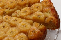 Prajitura cu banane caramelizate / Banana Upside Down Cake