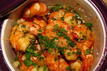 Gambas al ajillo