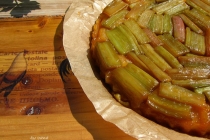 Rhabarber Tarte Tatin