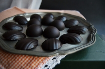 Ciocolata neagra (de post) - Raw vegan dark chocolate
