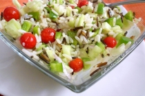 Wild rice salad