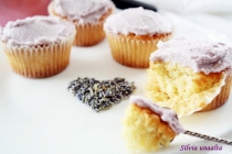 Cupcakes cu lavanda