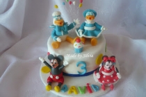 Tort cu Donald si Mickey Mouse