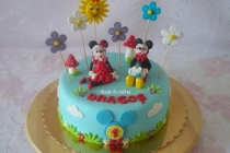 Tort de mot cu Mickey si Minnie