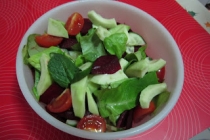 Salata crocanta de iarna cu dressing fitos cu branza albastra