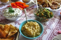 Tabbouleh - salata de patrunjel + Crutoane crocante libaneze 100% de post